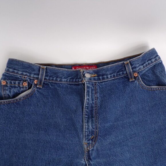 Levi's Women's Classic Relaxed Fit Tapered Leg 550 Blue Jeans - size 18 MIS S - Picture 2 of 11